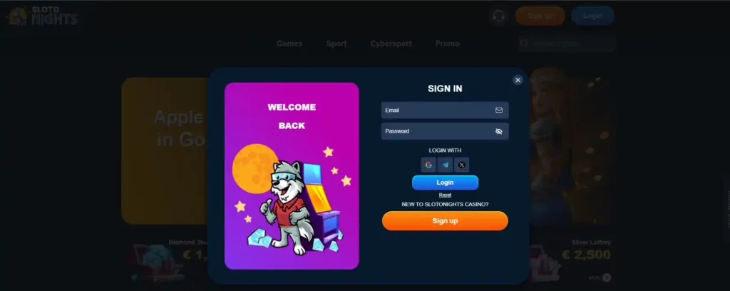 slotonights login